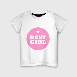 Детская футболка Best girl