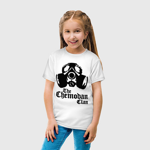Детская футболка The Chemodan Clan / Белый – фото 4