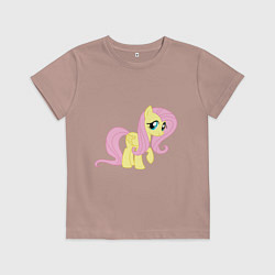 Детская футболка Пони пегас Флаттершай