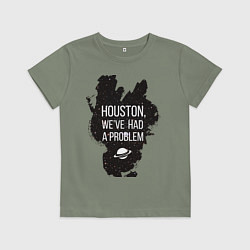 Детская футболка Хьюстон, у нас проблемы