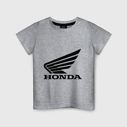 Футболка хлопковая детская Honda Motor, цвет: меланж