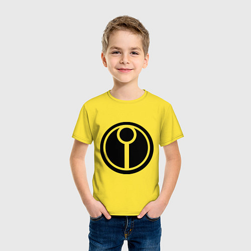 Детская футболка Герб Тау / Желтый – фото 3