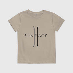 Детская футболка Lineage logo