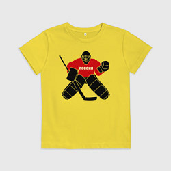 Детская футболка Хоккей Россия