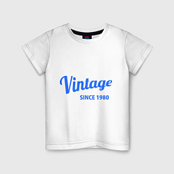 Детская футболка Vintage (since 1980)