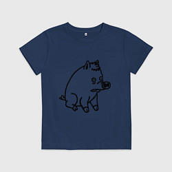 Детская футболка Pig
