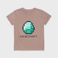 Детская футболка Minecraft Diamond
