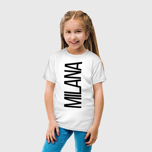 Детская футболка Milana / Белый – фото 4
