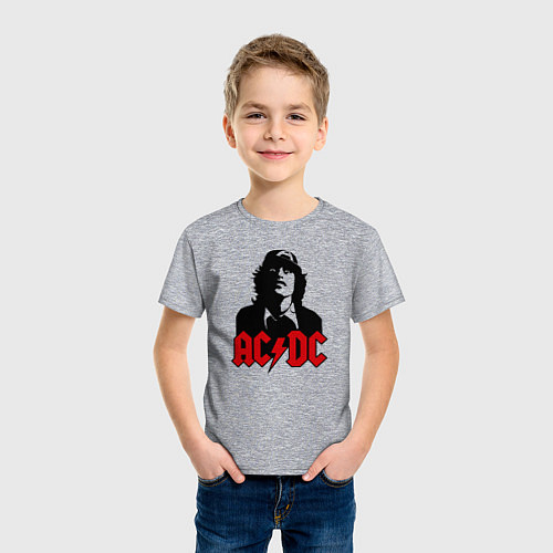 Детская футболка AC/DC Madness / Меланж – фото 3