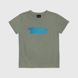 Футболка хлопковая детская Need for speed, цвет: авокадо