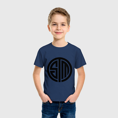 Детская футболка SoloMid / Тёмно-синий – фото 3