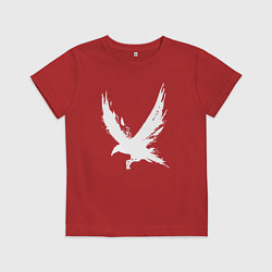 Детская футболка Белый ворон