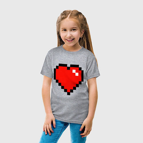 Детская футболка Minecraft Lover / Меланж – фото 4