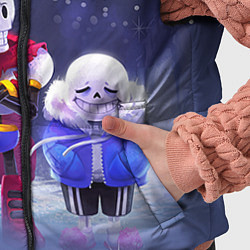 Детский жилет Sans & Papyrus, цвет: 3D-красный — фото 2