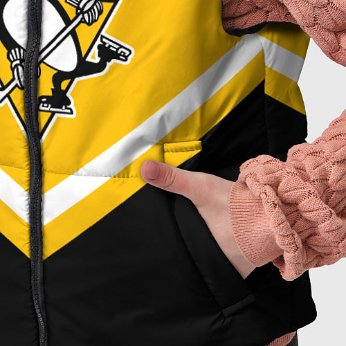 Детский жилет NHL: Pittsburgh Penguins / 3D-Красный – фото 5