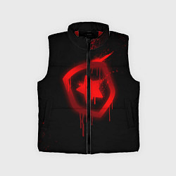 Детский жилет Gambit: Black collection, цвет: 3D-красный