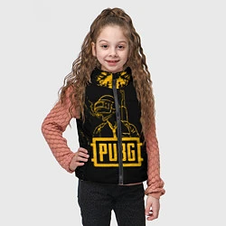 Детский жилет PUBG: Black Soldier, цвет: 3D-светло-серый — фото 2