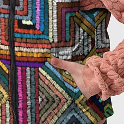 Детский жилет Этнический ковровый орнамент, цвет: 3D-черный — фото 2