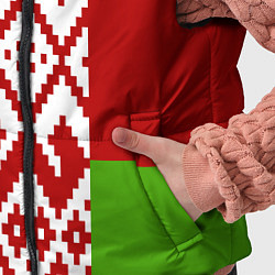 Детский жилет Беларусь флаг, цвет: 3D-светло-серый — фото 2