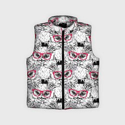 Детский жилет Совы в очках