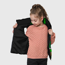 Детский жилет Brawl Stars LEON, цвет: 3D-черный — фото 2