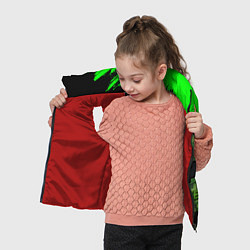 Детский жилет MINECRAFT CREEPER, цвет: 3D-красный — фото 2
