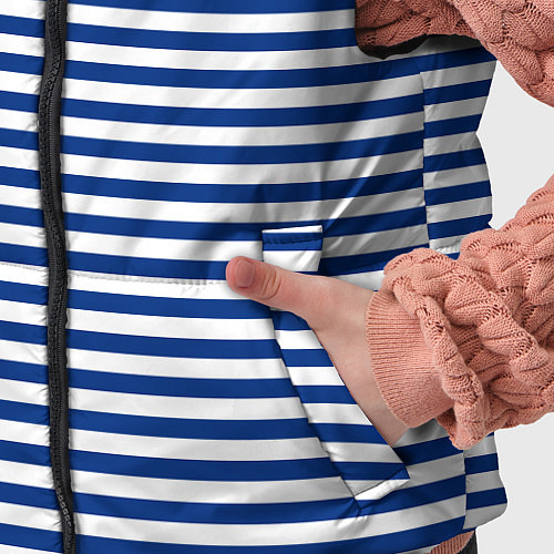 Детский жилет Тельняшка ВМФ / 3D-Красный – фото 5