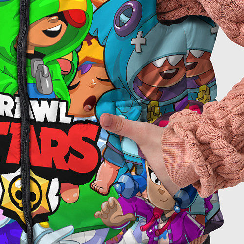 Детский жилет BRAWL STARS LEON / 3D-Красный – фото 5