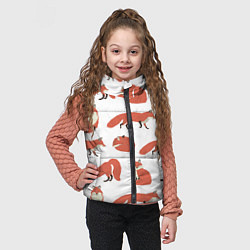 Детский жилет Лисий хвост, цвет: 3D-светло-серый — фото 2