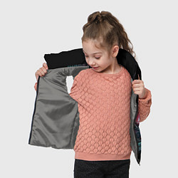 Детский жилет SUBARUСпина, цвет: 3D-светло-серый — фото 2