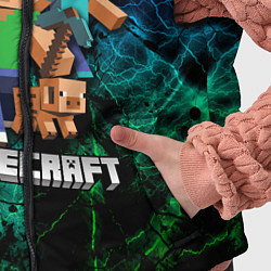 Детский жилет Minecraft Майнкрафт, цвет: 3D-черный — фото 2