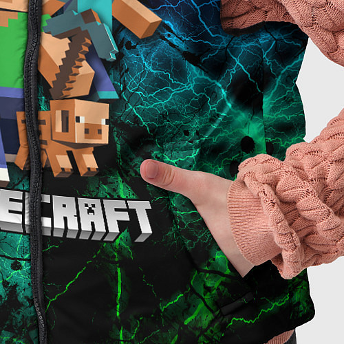 Детский жилет Minecraft Майнкрафт / 3D-Красный – фото 5