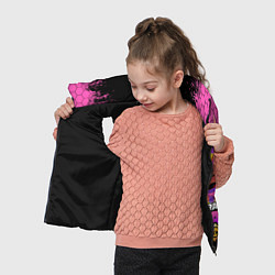 Детский жилет Бравл Старс Сэнди, цвет: 3D-черный — фото 2