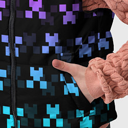 Детский жилет MINECRAFT CREEPER NEON, цвет: 3D-красный — фото 2