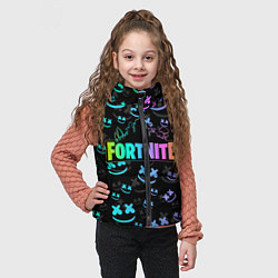Детский жилет FORTNITE MARSHMELLO, цвет: 3D-светло-серый — фото 2
