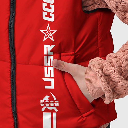 Детский жилет СССР / 3D-Красный – фото 5