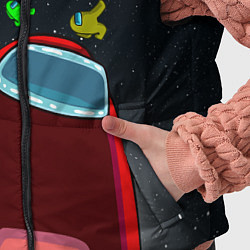 Детский жилет AMONG US, цвет: 3D-светло-серый — фото 2