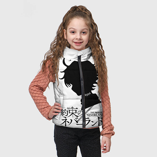 Детский жилет Обещанный Неверленд - Эмма / 3D-Светло-серый – фото 3