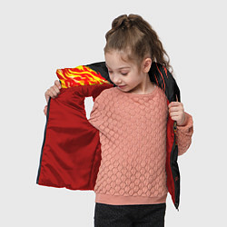 Детский жилет CS:GO - Howl м4а4 Вой, цвет: 3D-красный — фото 2