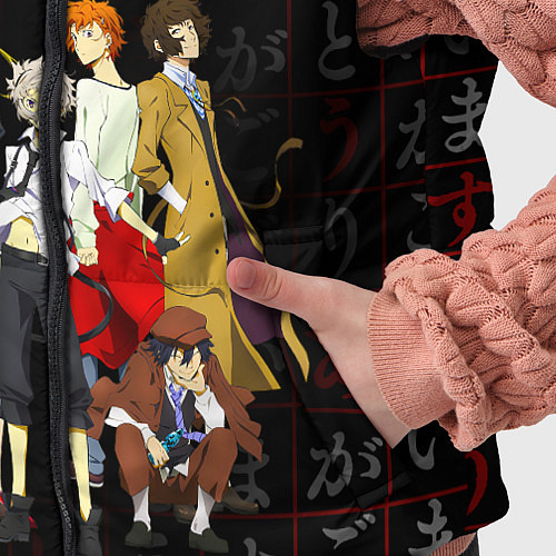 Детский жилет ВЕЛИКИЙ ИЗ БРОДЯЧИХ ПСОВ / 3D-Красный – фото 5