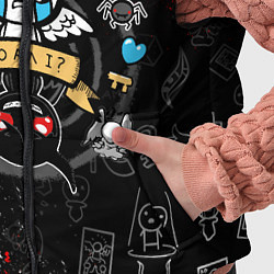 Детский жилет The Binding of Isaac ИСААК, цвет: 3D-светло-серый — фото 2