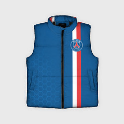 Детский жилет PSG SPORT STRIPES UNIFORM, цвет: 3D-черный