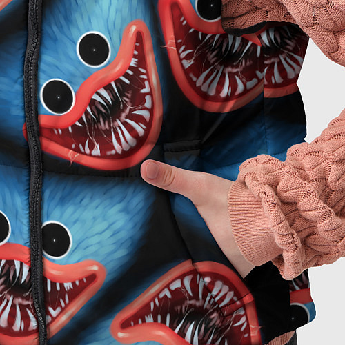 Детский жилет POPPY PLAYTIME ХАГИ ВАГИ ЛИЦО МОНСТРА / 3D-Красный – фото 5