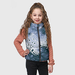 Детский жилет Коллекция Journey Синий 592-1, цвет: 3D-светло-серый — фото 2