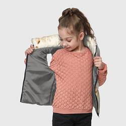 Детский жилет Лаваш - тексутра, цвет: 3D-светло-серый — фото 2
