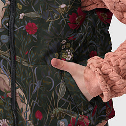 Детский жилет Ботаника, цвет: 3D-черный — фото 2