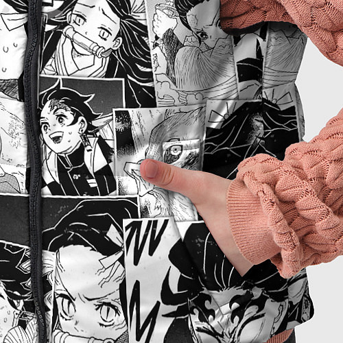 Детский жилет Клинок рассекающий демонов паттерн / 3D-Красный – фото 5