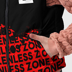 Детский жилет Zenless Zone Zero капля арт, цвет: 3D-черный — фото 2