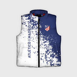 Детский жилет Atletico madrid football sport, цвет: 3D-красный