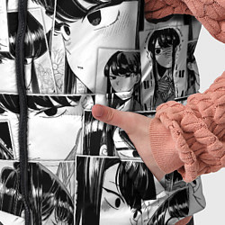 Детский жилет Komi san pattern, цвет: 3D-красный — фото 2